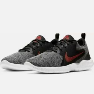 Nike Kids Black and Red Sneakers